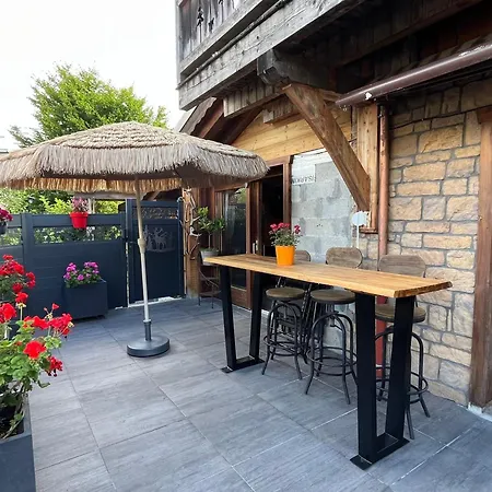 Apartmán Chatel: 3p, Terrasse, 5 Pers, Parking Prive *
